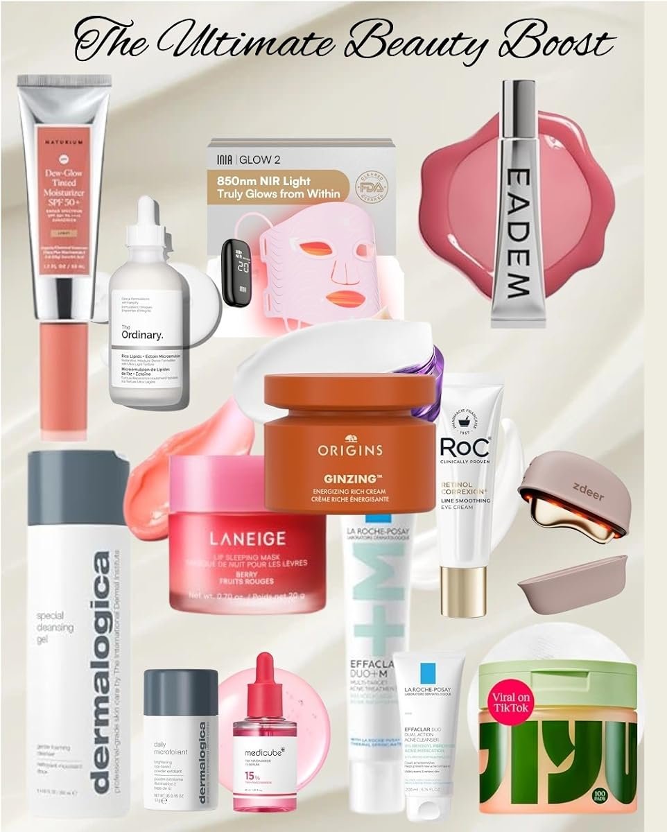 The Ultimate Beauty Boost collage